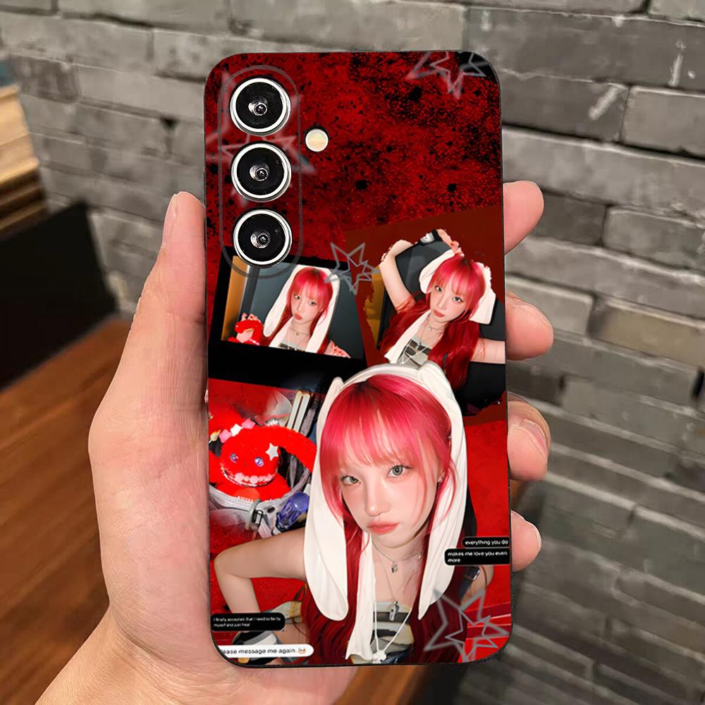 Singer S-Song Y-Yuqi Phone Case For Samsung S26 S25 Edge S24 S23 S22 S21 S20 Ultra Plus Fe Galaxy Silicon Cover