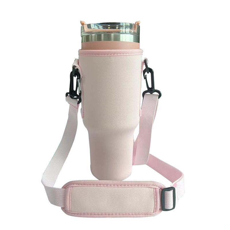 Water Bottle Carrier Bag Compatible With 40Oz Tumbler With Handle
