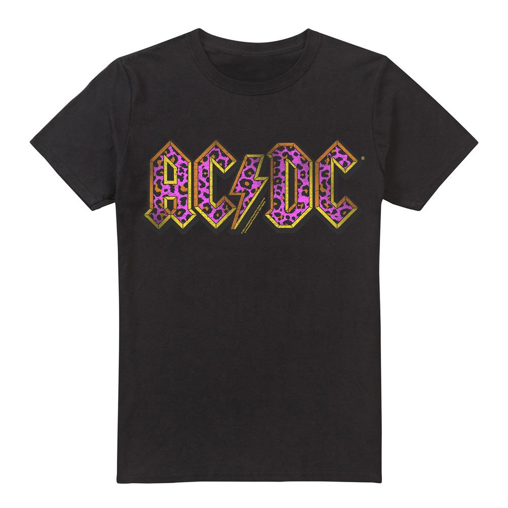 AC/DC Mens Animal Print T-Shirt