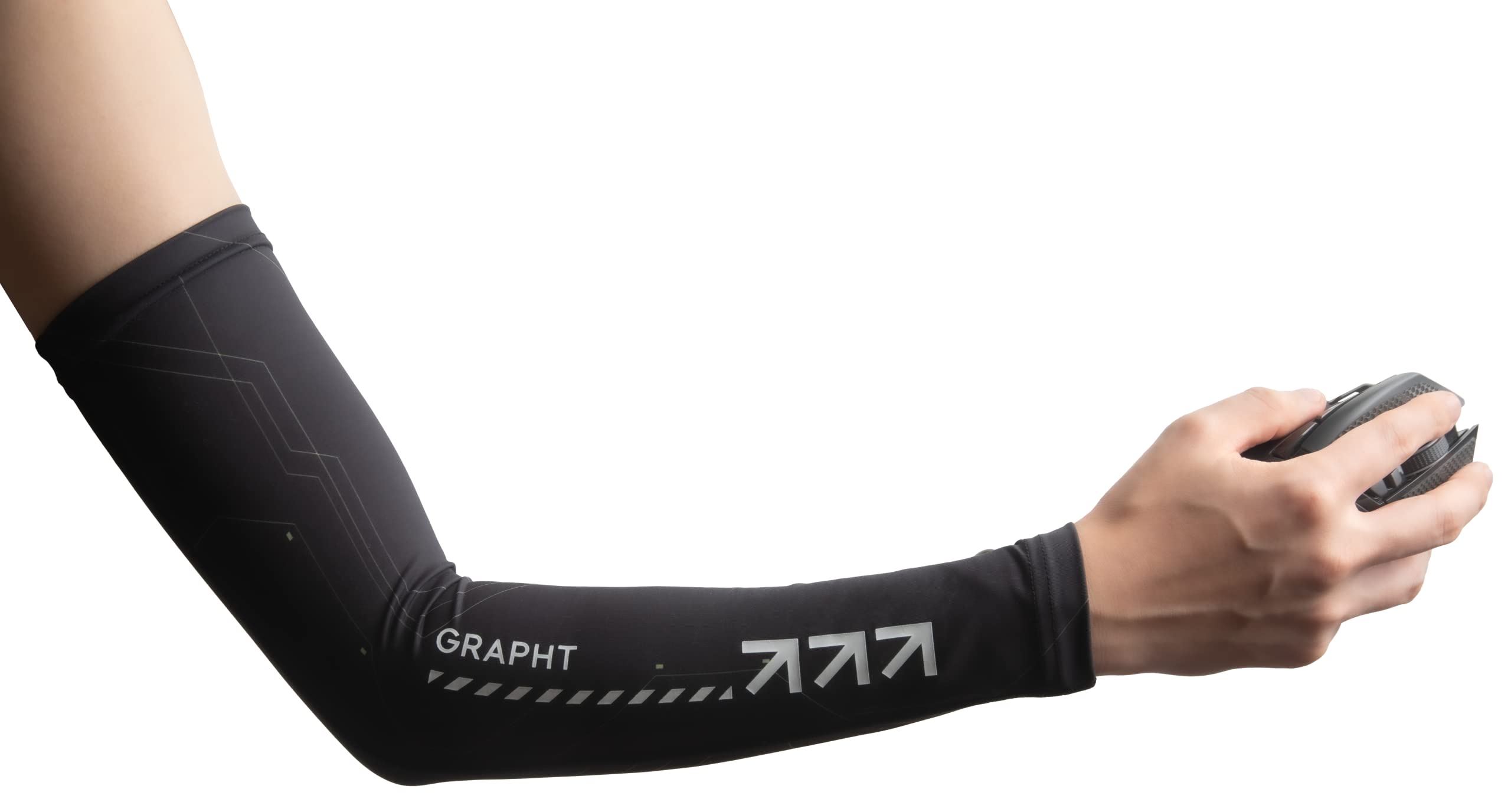 

Игровой нарукавник Влагоотвод Быстрое снижение трения [GRAFT] Накладки, Накладки, Влагоотводящие, Сушащие, (XL)