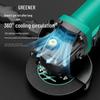 Green Forest 760W Angle Grinder & Accessories CN plug (adapter included)