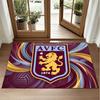 Aston Villa Football Design Crystal Velvet Rug Soft Decorative Mat for Bedroom Entrance