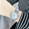 White Ceramic Women'S Watch Women'S Simple Fritillary Face Calendar Fashionable High-End Niche Light Luxury Women'S Watch