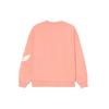 Li Ning Training Series Color Block Logo Print Loose Fit Pullover Long Sleeve Sweatshirt Unisex sweatshirt Orange Pink AWDRD38-8
