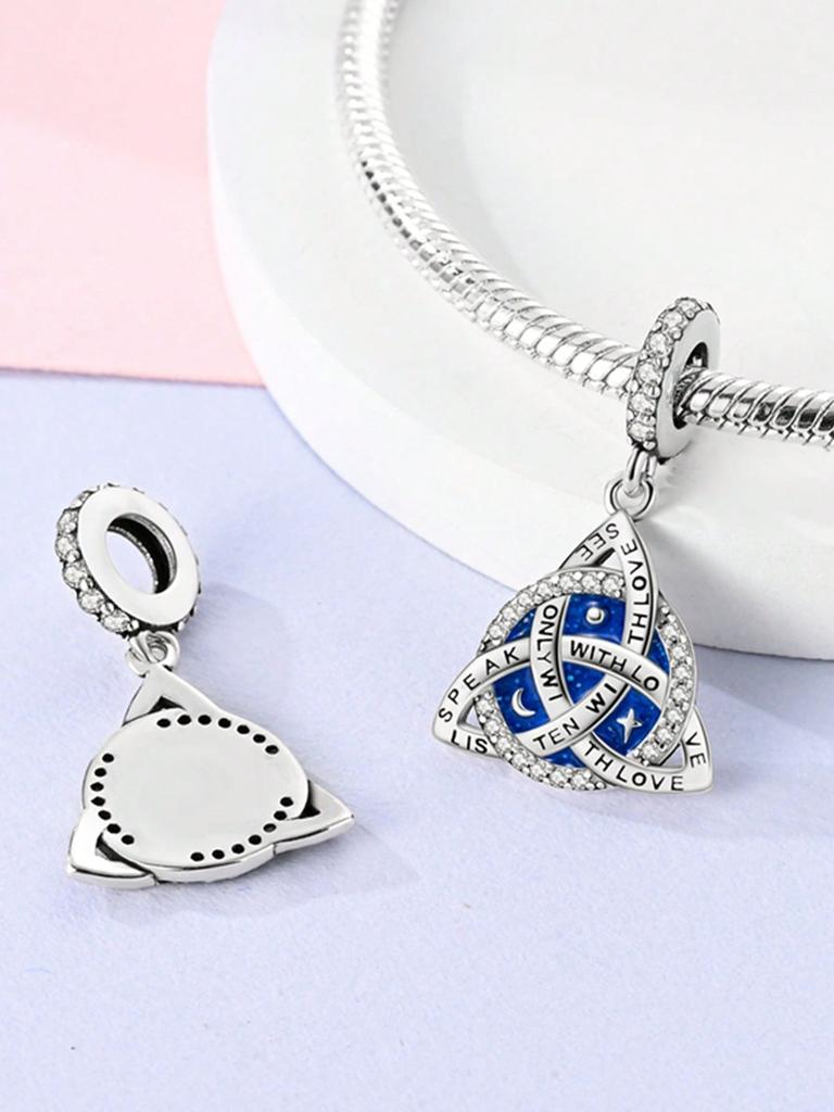 Charm Copper Colors Starry Sky Moon Bead For Original Bracelet Diy Beads Charms Jewellery Making Gift For Women Styfne