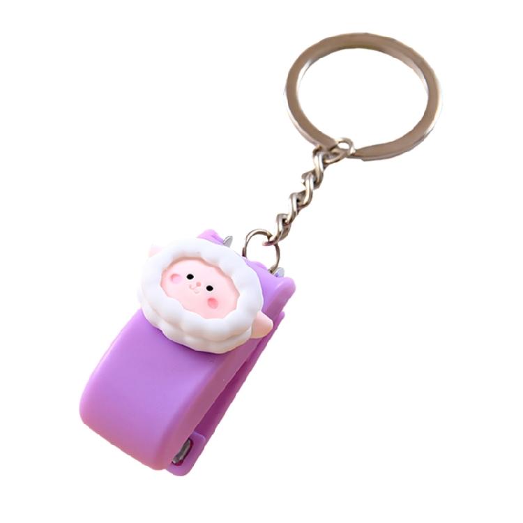 Adorable Miniature Stapler With Keyrings Tiny Keychain Stapler 20 Sheets Capacity For School Offices And Corporate Gifts
