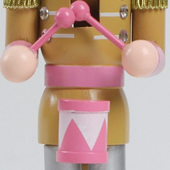 Yousheng Weihnachts-Nussknacker-Ornament Großer Holzsoldaten-Nussknacker Figur für Weihnachtsbaum Haustür Hoteldekoration