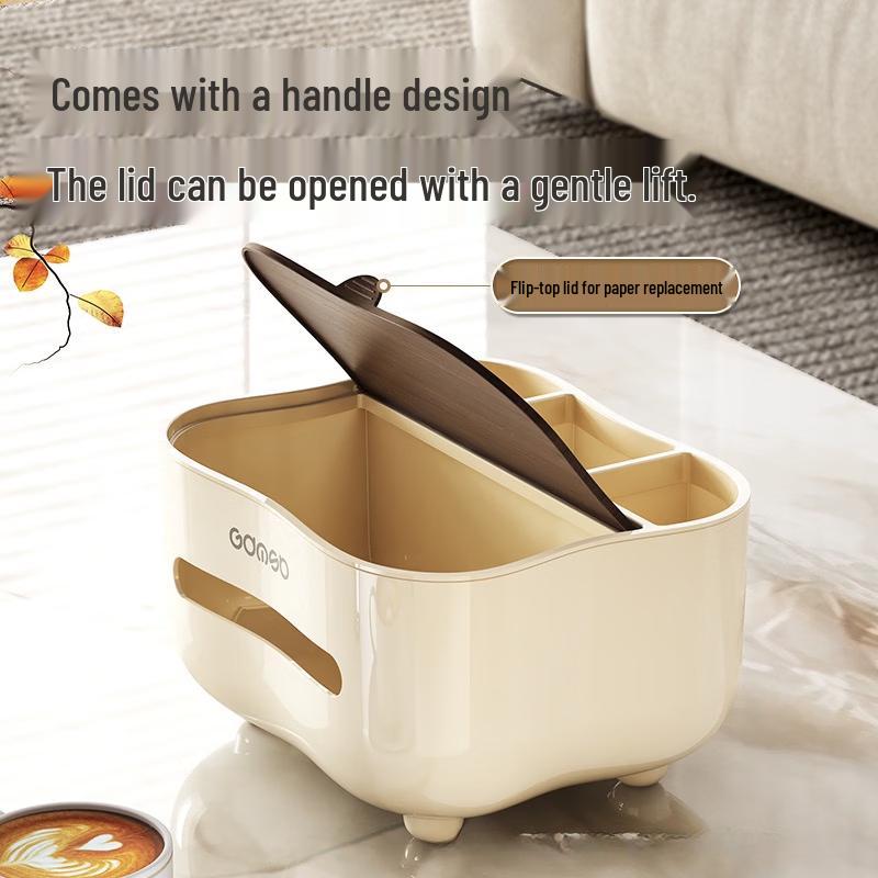Qiaomeiren Desktop Storage Tissue Box