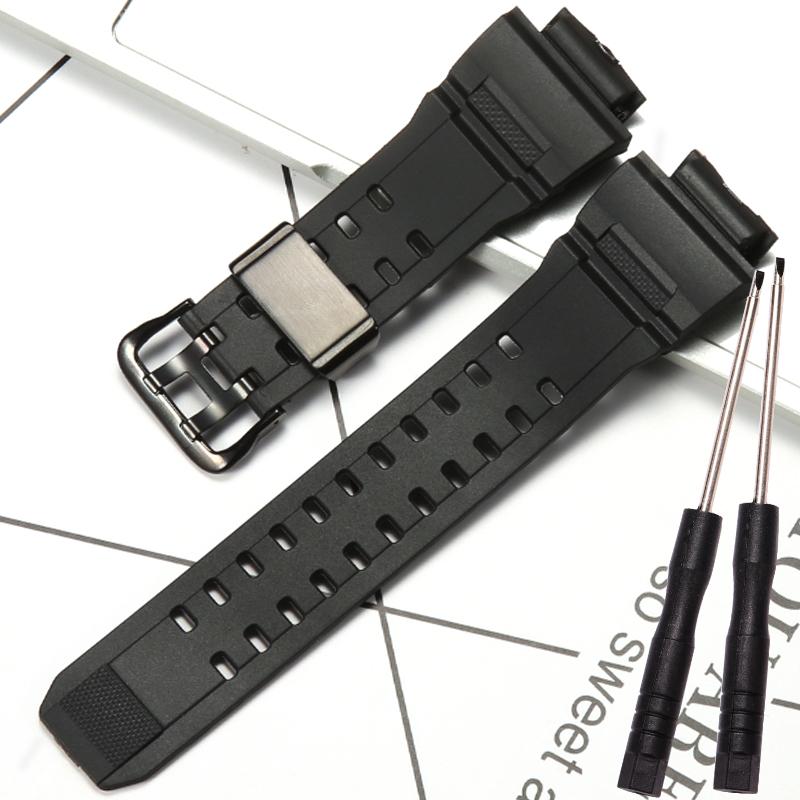 Harz-Uhrenarmband Passend für Casio GW9400 G-9300 Ersatz Schwarz Sport Wasserdichtes Armband GW 9400 Stahl-Lünette Zubehör