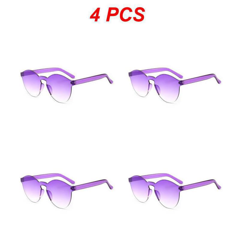 2/4/6PCS Photochromic Glass Fashion Brand Design Sport Sunglasses Cycling Fashion Style Outdoor Circle The Sun Sunglasses