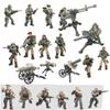 World War 2 Ww2 Army Military American Soldiers Swat Moc Special Force Diy Model Building Blocks Bricks Toys For Gift