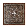 Women's 90cm Satin Paisley Print Square Scarf: Women's Shawl, Outerwear, Sun Protection, Headscarf, Scarf