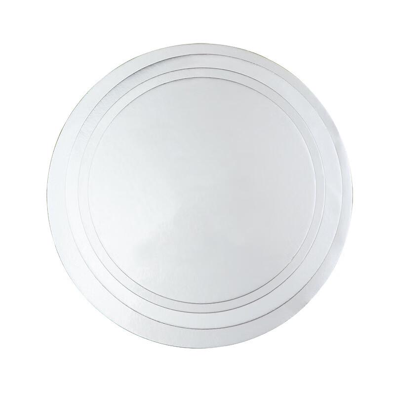 WS Thick Round Silver Cake Boards