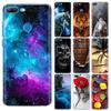 For Honor 9 Lite Case Silicon Back Cover For Huawei Honor 9 Honor9 Lite Copas Coque Bumper Shockproof Protective Fundas Cute Cat