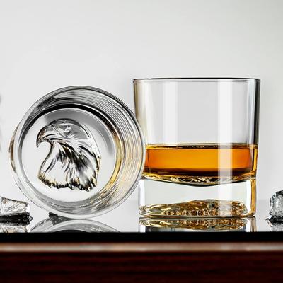 Eagle Grain Whiskey Glass Ice Shelf Ice Hockey Glass Cocktail Glass Sake Bar Glass Brandy Glass Drinking Glass