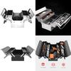 Multipurpose Tool Box Hardware Organizer Carry Case Strong and Durable Large Space Repair Tools