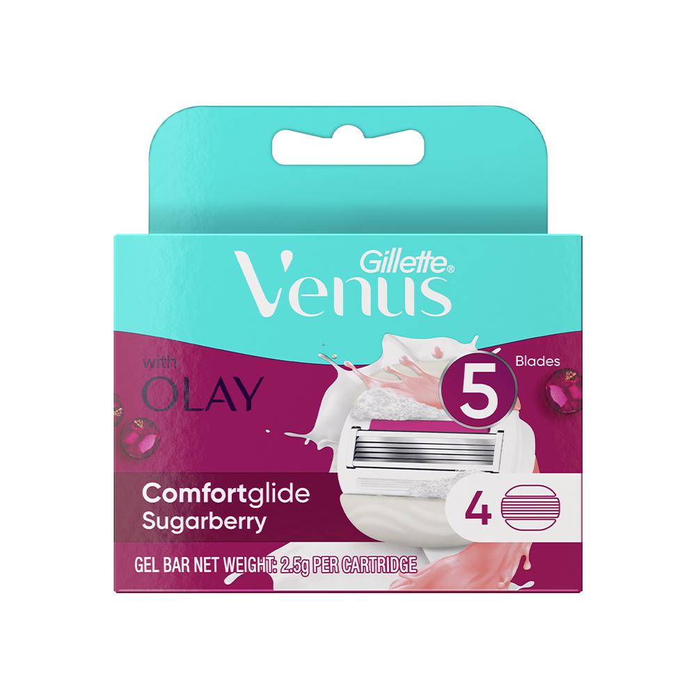 Venus Comfort Glide White Tea Razor (Main Product/Choose 1 of 2 Refills)
