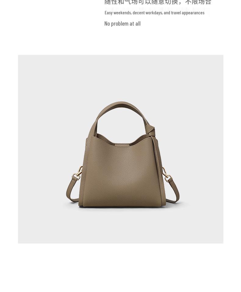 2026 Trendy Women's Crossbody Bucket Bag - Versatile Spring/Summer Handbag and Shoulder Bag