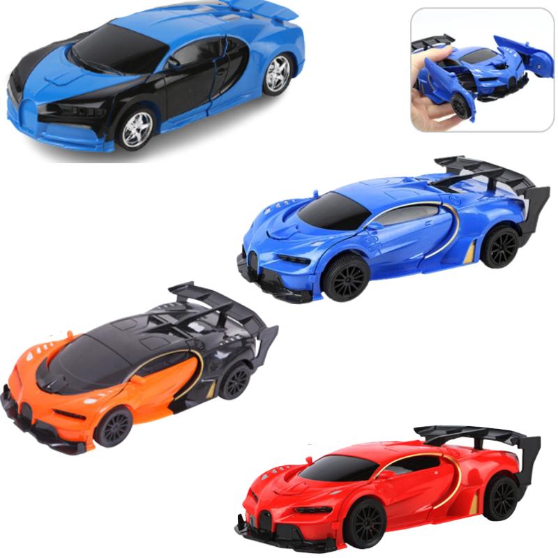 2 In 1 Rc Car Transformation Robots Children Boys Toys Outdoor Control Remote