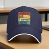 Husband Dad It Support Casual Baseball Cap  Hiking Fishing Trucker Hat Summer Breathable Couple Women DIY Print Baseball Caps