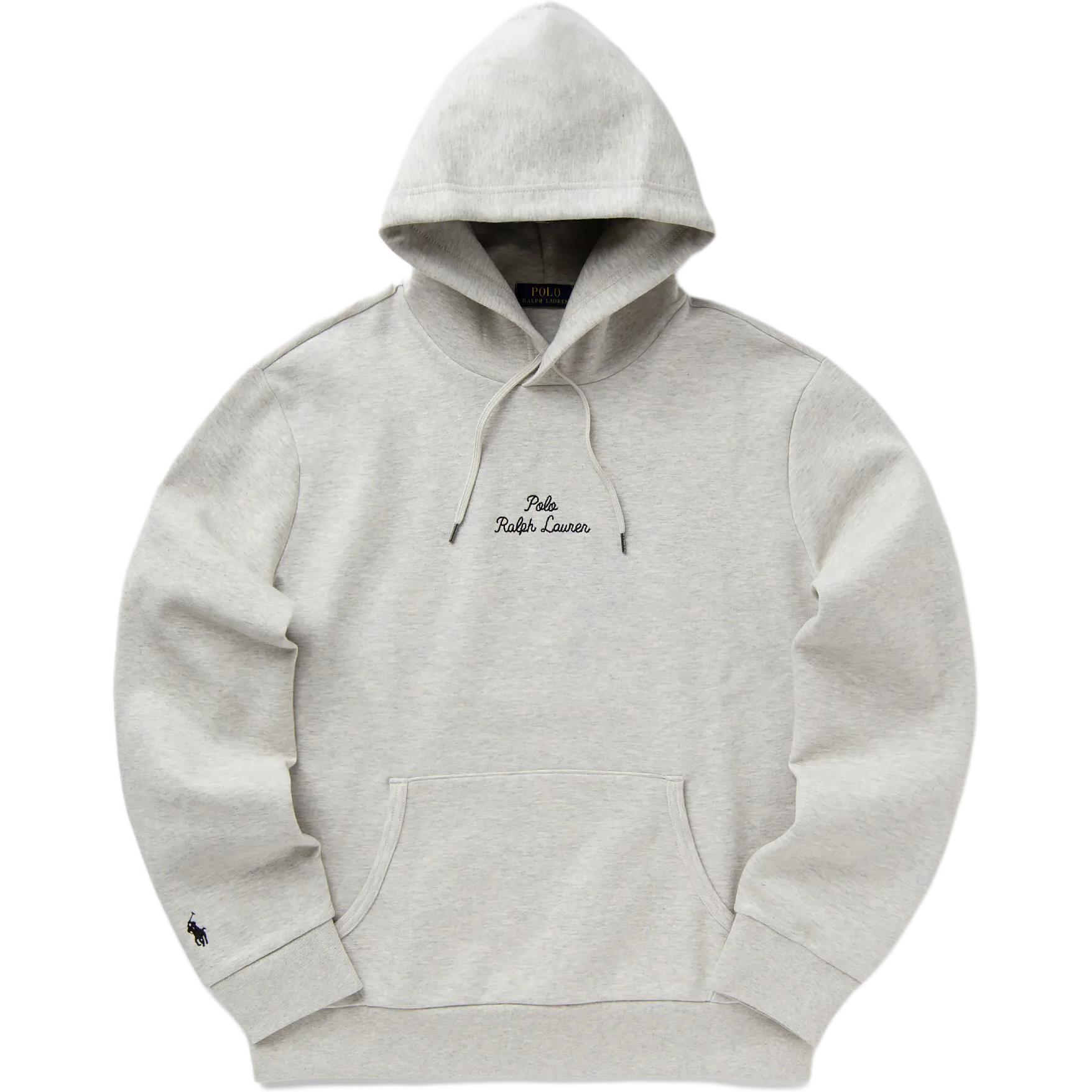 

Polo Ralph Lauren Однотонный с вышивкой логотипа Толстовка с капюшоном и длинными рукавами Мужская толстовка Серый 710936586-012 M