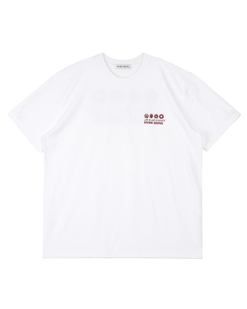 HAVISM Name Card S/S Tee(White)
