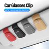 Car Glasses Clip Leather Sunglasses Box Sun Visor Eyeglasses Card Holder For BMW Performance 3 5 7 Series F30 E90 E46 X7 X5 X6 BZ5
