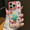 West Highland White Terrier iPhone 17 Pro Max Full Coverage Drop-Proof Christmas Tree Call Flash Case