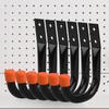 6 Pack Garage Hook Heavy Duty Wall Mount Hook Hanging Garage Hanger for Hanging Bike Ladder Garden Tool