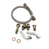 Oil and Water Feed Line Drain Fitting Flange Kit On the Turbocharger T25 T28 T25/T28 G28 GT25 GT28 Series