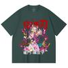 230 Gsm 100% Cotton Demon Slayer V72 Nezuko Print Unisex Heavy Cotton T Shirt