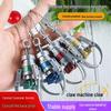 Cross-Border Claw Machine Toy: Trendy Play Figure Keychain & Decompression Pendant for Kids
