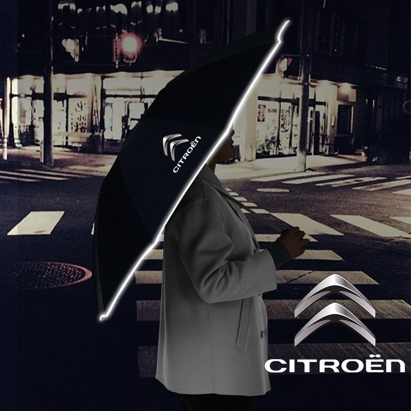 GEFR3 Für Citroen 12-Rippen Auto Automatischer Faltregenschirm Sonnenschirm Zubehör Grand Berlingo Celysee Xsara C4 Picasso C5 C3 Aircross