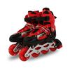 New Single Row PU Skates Children's Flash Suit Adult Roller Skates Men's and Women's Speed Skating