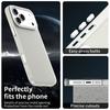 For iPhone 17 Pro Case PC+TPU+PET Matte Anti-Drop Phone Back Cover