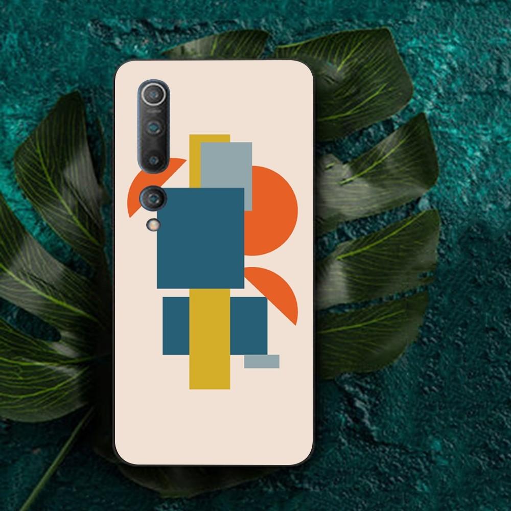 Geometric Bauhaus art Phone Case For Redmi Note 4 X 5 A 6 7 8 T 9 9S 10 11 11S 11Epro Poco M3 pro