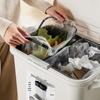 2026 Large-Capacity Kitchen Trash Can with Lid, Double Layer for Dry & Wet Waste Separation