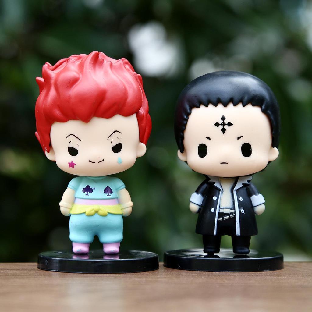 Hunter X Hunter Q Version Blind Box Doll - Cute Anime Figure for Desktop Decoration
