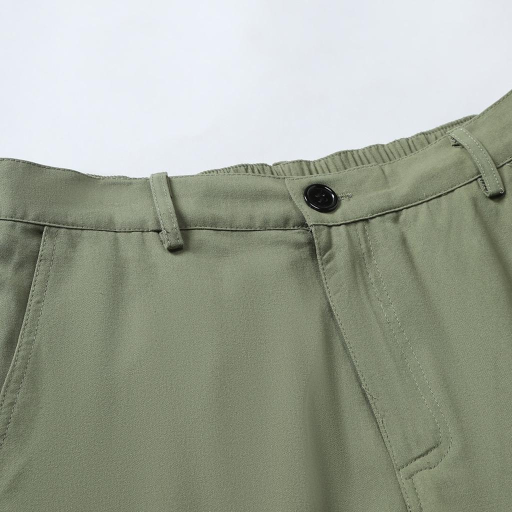 Men's Casual Sportswear -color Cargo Pants, Men's Multi-pocket Shorts