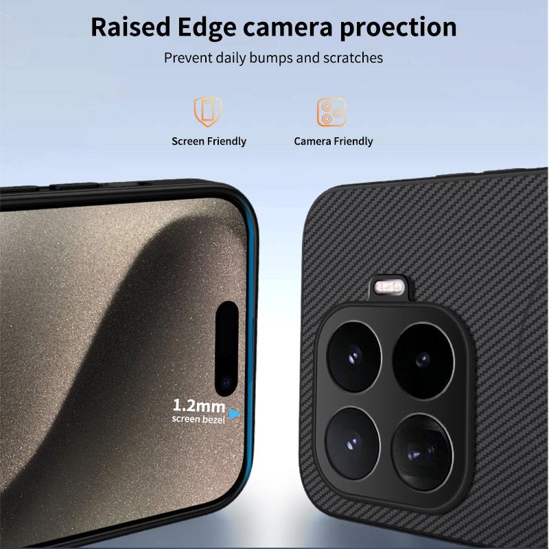 For Xiaomi Mi 17T Pro Case Soft Silicone Carbon Fiber Magnetic Protective Back Cover Case For Xiaomi Mi 17 15T 14T Pro Shell