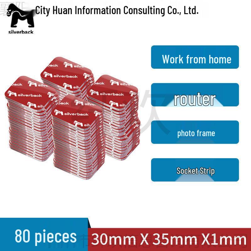 Ev, Araba veya Ofis Kullanımı İçin Güçlü Cırt Cırtlı, Yüksek Viskoziteli Nano Şeffaf Çift Taraflı Bant