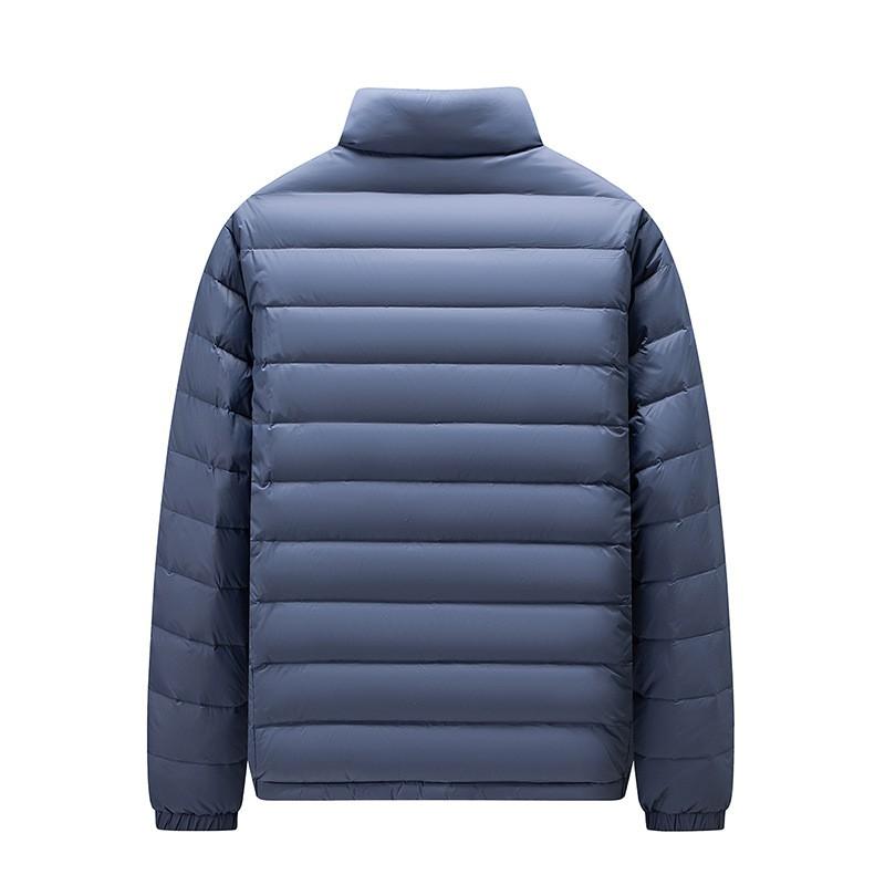 Mens Lightweight Down Jacket 90% Duck Stand Collar Winter Coat Youth Casual Outdoor Wear