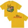Men Women Lifelover Pulver Black Metal Band Graphic T Shirt Print O Neck Short Sleeve Loose Fit Casual Summer Streetwear Unisex Daily Tops Tees