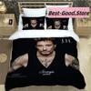 3D Print Rock Star Johnny Hallyday Bedding Set Boys Girls Twin Queen King Size Duvet Cover Pillowcase Bed boys Adult Bedroom