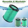 A02V-VF6000 Replacement Filters For 5- 20-Gallon Wet/Dry Vacuums And 6- 9-Gallon Husky Vacuum Cleaners