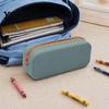 Safe Children Pencil Case Silicone Case, Soft Pen Bag, Makeup Pouch, Cosmetics Storage Minimalist Solid Color Stationery Bag for Students, School