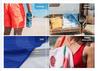 Custom Printing Water Absorbent Quick Drying Personalized Color Microfiber Custom Printed Microfiber Beach Towel