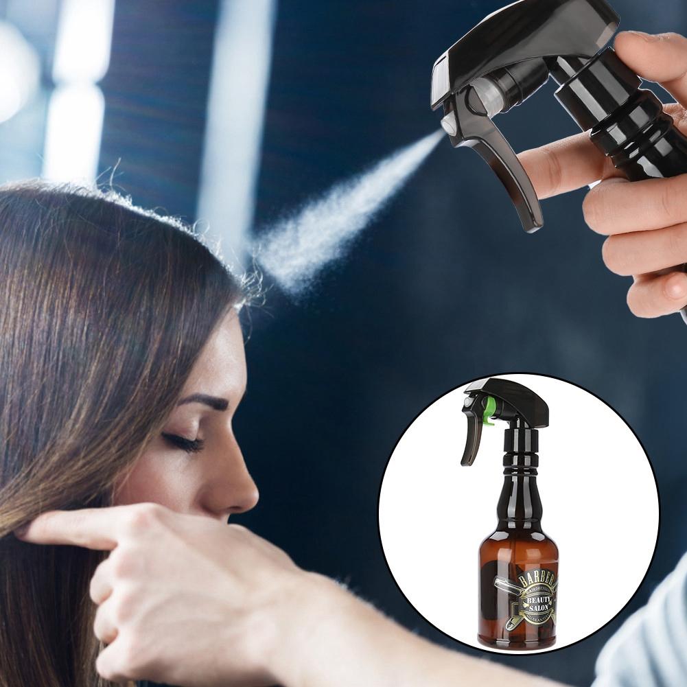 Hairdressing Spray Bottle Salon Barber Hair Tools Water Sprayer (Black)