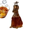 Dubin Whiskey Bottle 350ml Dog Shape Container Whiskey Glass Bottle Decoration For Home Dad Men Bar Kitchen Dining Birthday