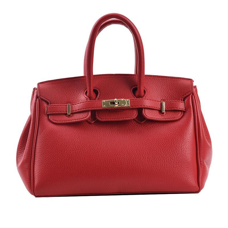 Damen Tasche High-End Mode Design Tragetasche Herbst und Winter Neu Große Kapazität Platin Handtasche
